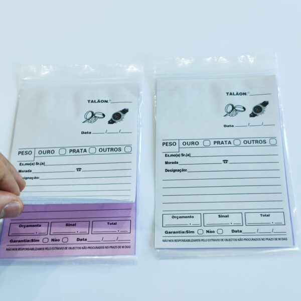 2 talões - 9x16cm