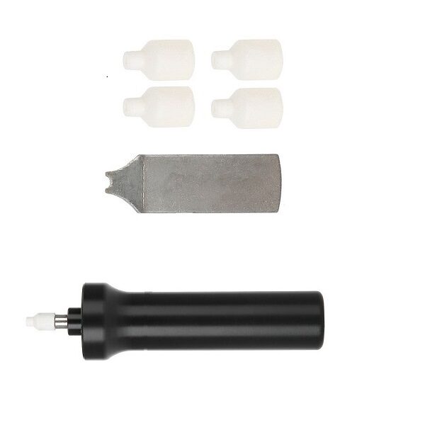 Bomba para remover vidro pelo canhão