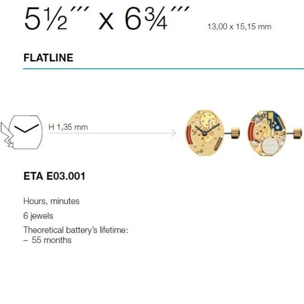 ETA E03001