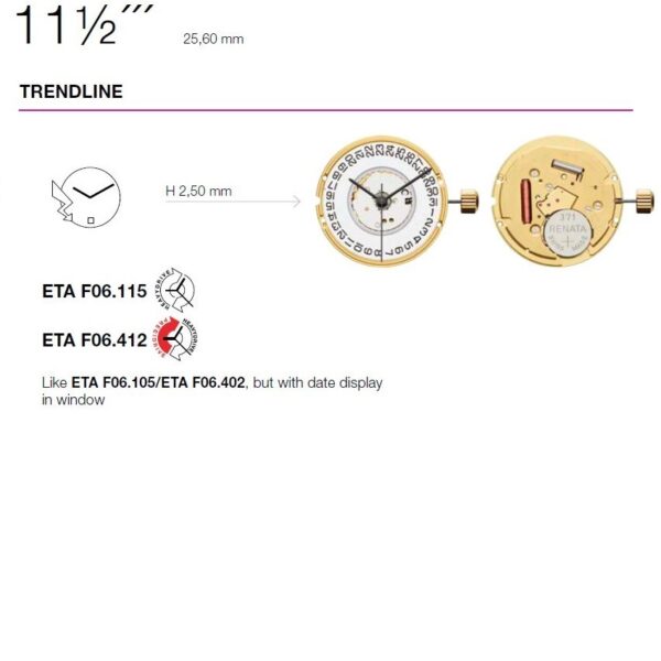 ETA F06115-2PONTEIROS-6H