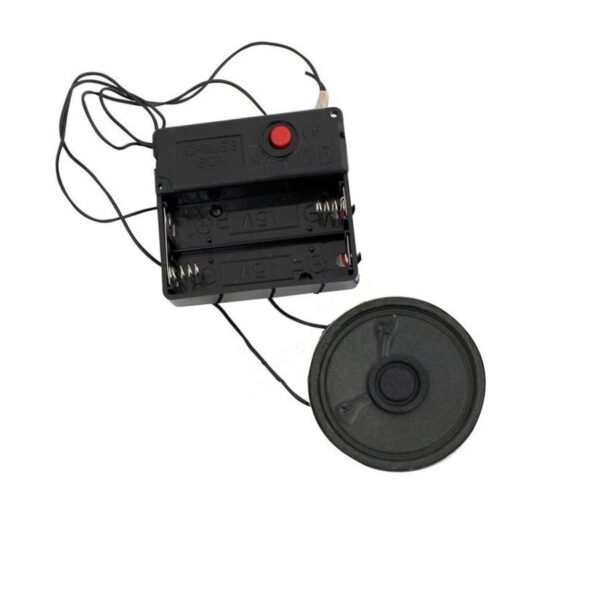 MICRO E MÓDULO ELETRÓNICO COM 12 MELODIAS DIFERENTES