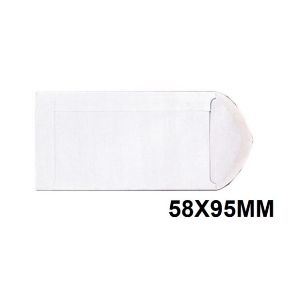 SACOS BRANCOS - 58X95MM