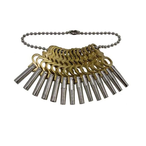 CONJUNTO DE CHAVES PARA DAR CORDA AOS RELÓGIOS DE BOLSO