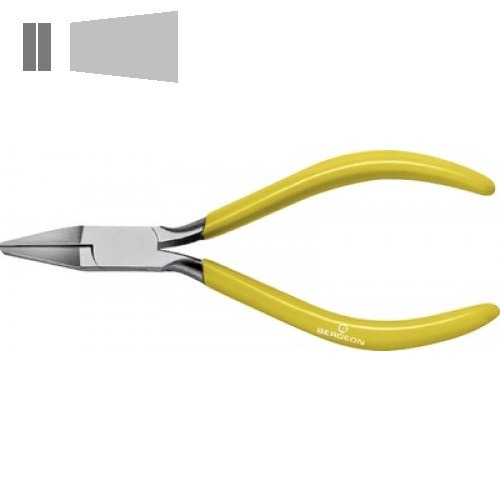 ALICATE DE PONTAS PLANAS LISAS - BERGEON 2624-D
