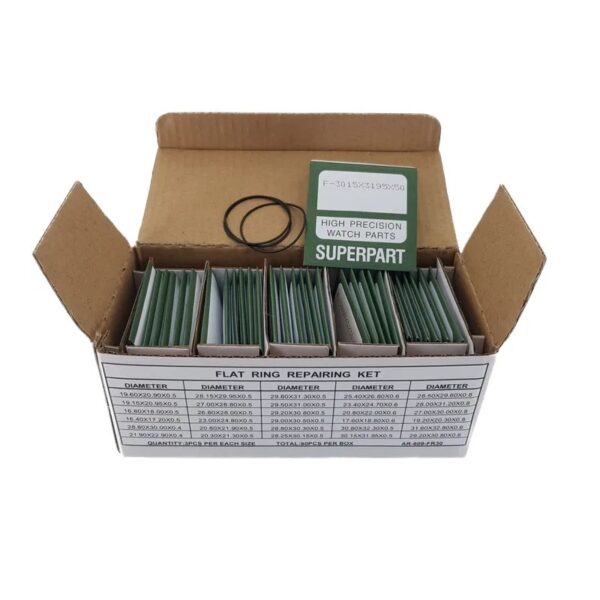 SORTIDO VEDANTES PLANOS PARA TAMPAS - ESPESSURA 0,4MM AO 0,8MM - 90PCS