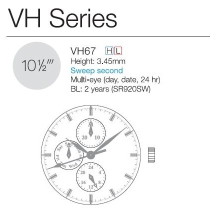TMI-SEIKO VH67