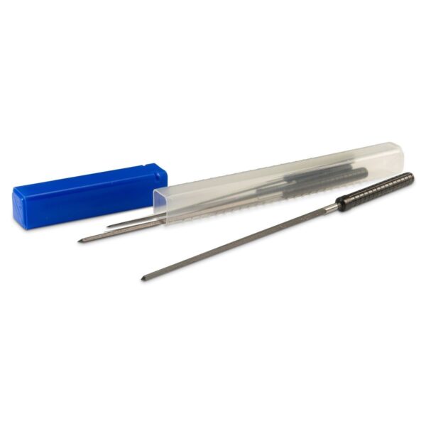 SORTIDO DE 6 ESCAREADORES COM CABO EM PVP - 1.20 A 3.0MM