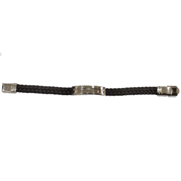 PULSEIRA PRETA COM APLICAÇÕES EM AÇO – B1799-3