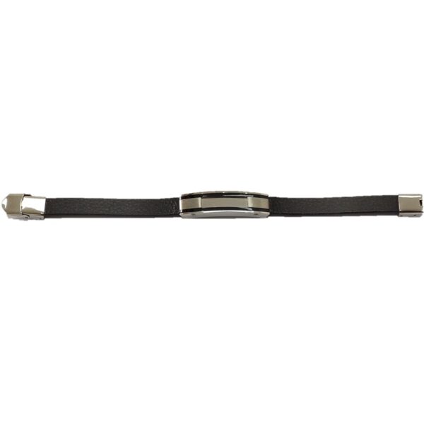 PULSEIRA PRETA COM APLICAÇÕES EM AÇO – C1799-6