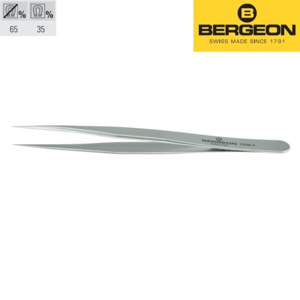 PINÇA TIPO 3 - 65% ANTIMAGNETICA - BERGEON 7024-3 - CT7737