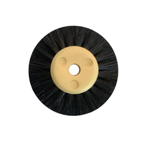 DISCO CIRCULAR EM CERDA PRETA 2 FILAS - CT7743