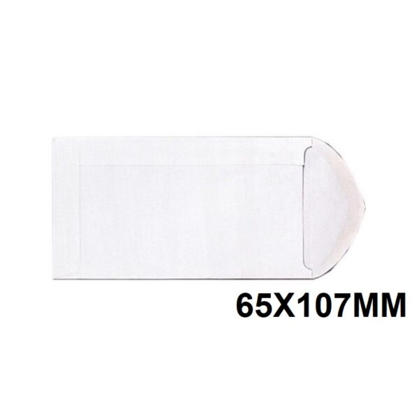 SACOS BRANCOS – 65X107MM