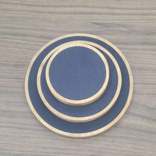 CONJUNTO 3 BASES CIRCULARES - CT7762