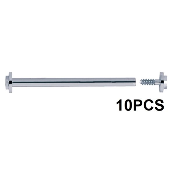 TRAVESSÕES COM PARAFUSO CROMADOS (10PCS) – CT8002
