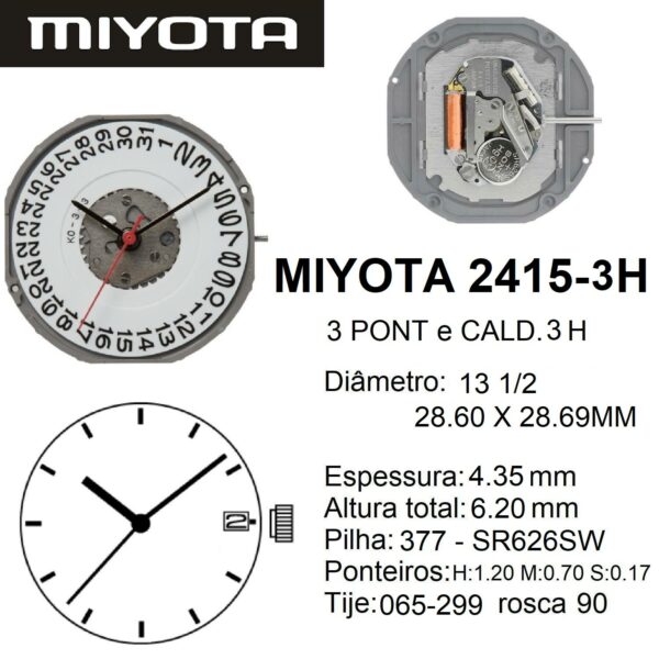 MIYOTA 2415