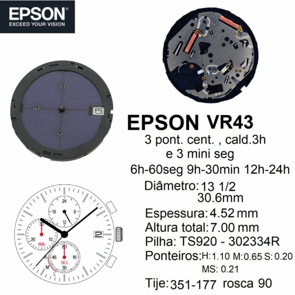EPSON-SEIKO VR43