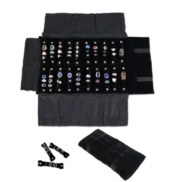 ROLO EM VELUDO PRETO - CT8407-D