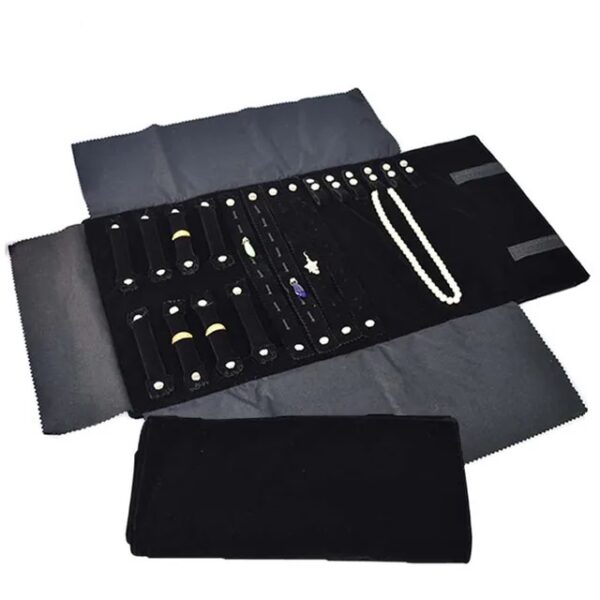 ROLO EM VELUDO PRETO - CT8407-I
