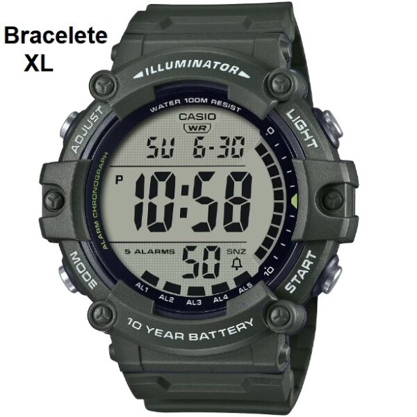AE-1500WHX-3AVDF Versão bracelete XL